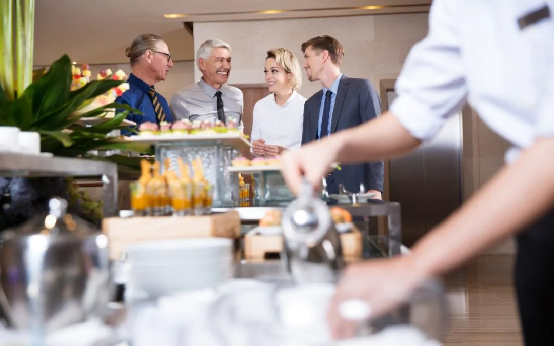 Een catering bedrijf inschakelen voor zakelijke events
