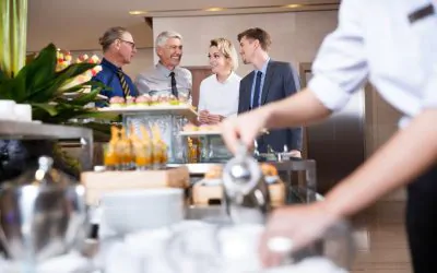 Een catering bedrijf inschakelen voor zakelijke events