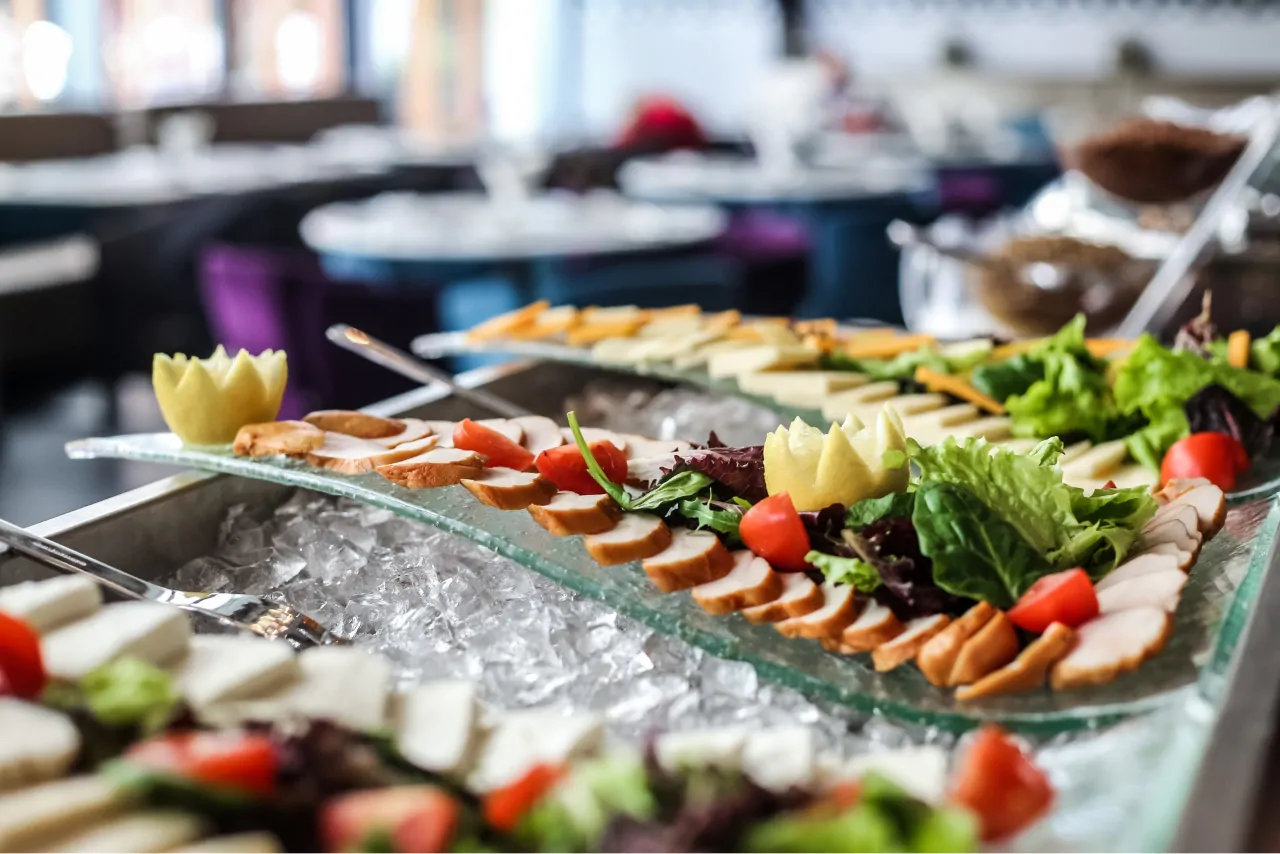 Catering buffet